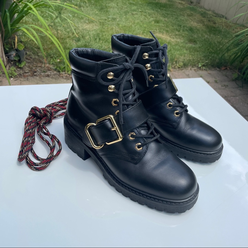 Sandro leather boots. Like new
